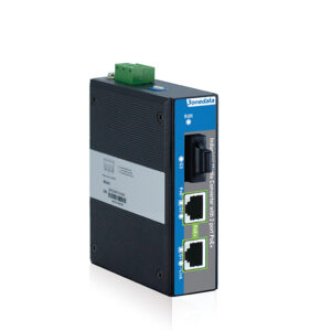 IPMC100-1GF-2GPOE | Bộ chuyển đổi Quang điện hỗ trợ 2 cổng Gigabit PoE công nghiệp và 1 cổng Gigabit