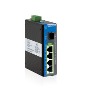 IPS2000G-1GS-4GPOE | Switch POE công nghiệp hỗ trợ 4 cổng Ethernet POE và 1 cổng SFP
